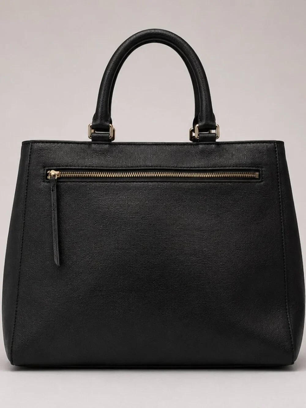 Dooney & Bourke Saffiano Leather Satchel Handbag Crossbody Black New with Tags